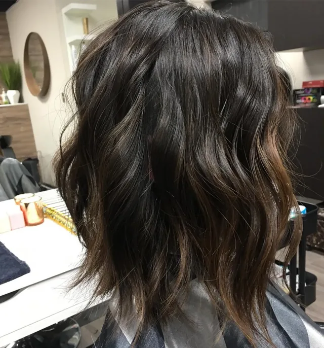 Dimensional Brunette Lob