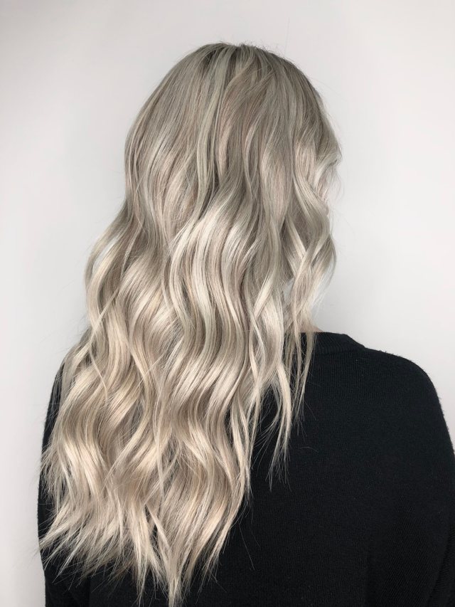 Lived-In Golden Ribbons by Hello Beauty Lounge, Red Deer