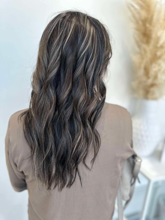 Iced Beige Balayage by Hello Beauty Lounge, Red Deer