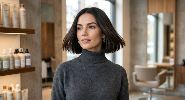 Glass Hair Precision French Bob